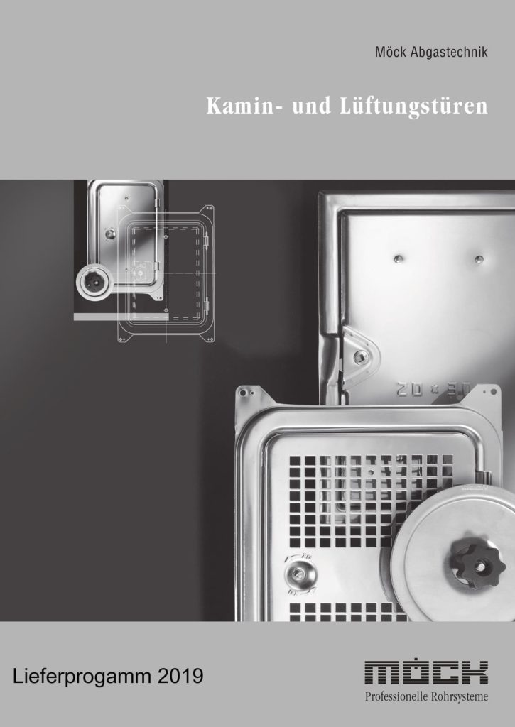 Lieferprogramm Kamin- und Lüftungstüren (Deutsch, 2019)